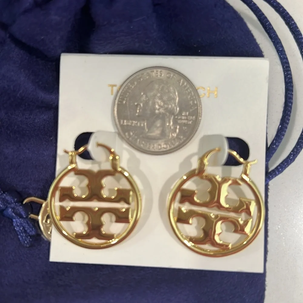 Tory Burch Miller Small Hoop.